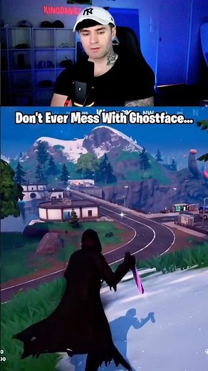 Don’t Ever Mess With Ghostface💀 #fortnite #fortniteshorts