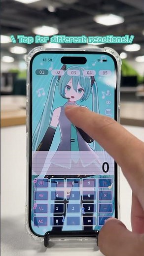 Now you can have Miku do your math 🌟Desktop Mate Widgets