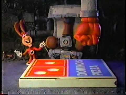 Domino's Pizza "The Noid" - Commercial (1986)