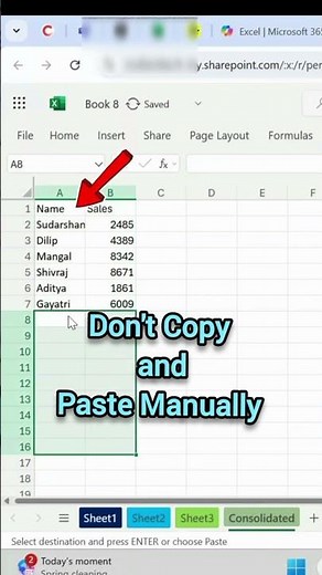 How to Add Multiple Tables in Excel | Easy Step-by-Step Tutorial #excel #dataextractor #exceltips