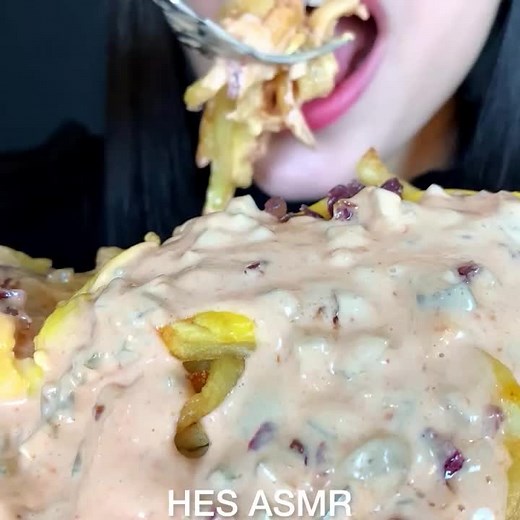 Mouthwatering ASMR Mukbang with Animal Style Fries