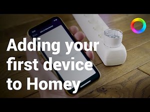 Adding your first device to Homey