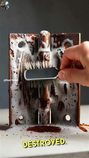 Satisfying Rusty Door Hinge Restoration | Rust Reset ASMR #satisfying #metalrestoration #asmr