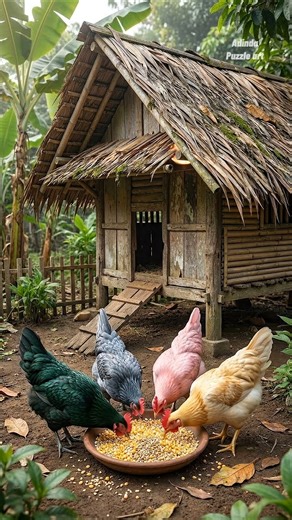 The Brave Fight of a Mother Hen to Save Her Chicks