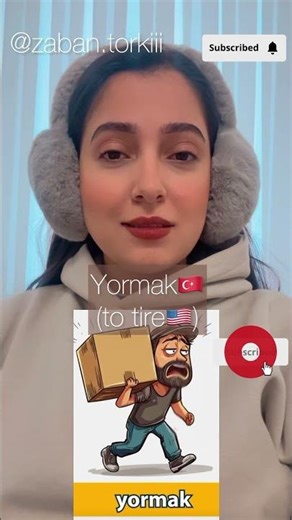 Turkce dersi ,turkish language learning🇺🇸🇹🇷 #easyturkish #turkishlanguage #türkçe