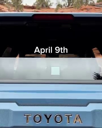 989K views · 6.8K reactions | We heard you and we promise there's still a power rear window! The all-new 4Runner will be revealed April 9th. | Toyota USA | Facebook