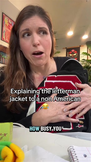 Explaining the Letterman Jacket to Non-Americans