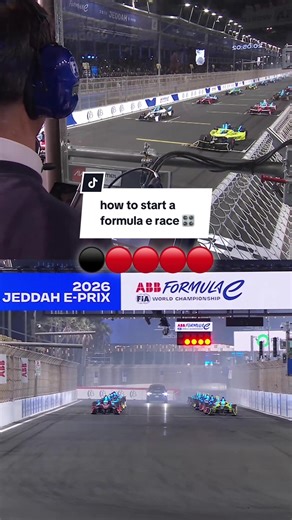 How to Start a Formula E Race