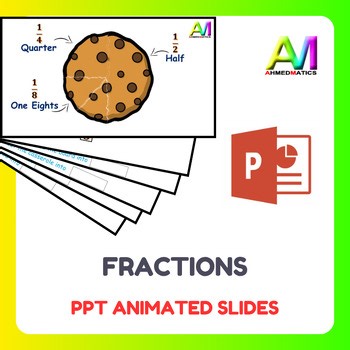 Fraction | PowerPoint Animated Slides | Fraction Word Problems and Visual Models