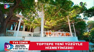 Tiremizin köklü mekanı Toptepe Aile Gazinosu'nu aslına uygun şekilde restore ettik ve hizmete açtık. Özellikle mutfak ve oturma kısmında köklü yeniliğe gittik. Hepimizin hatıralarının olduğu bu tarihi mekan, daha ferah, daha sağlıklı ve daha nezih bir restoran olarak yine Tire Belediyesi bünyesinde işletilerek siz kıymetli Tirelilere hizmet vermeye devam edecek. | TV9 İzmir
