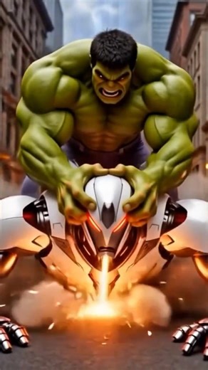 HULK vs Robo Titan – Final Smash 💚🤖