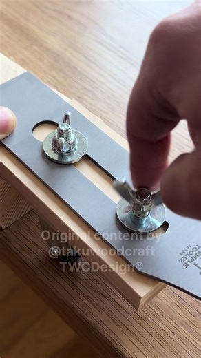 A Sharpening Jig Inspired by the Blade Shape #woodworking #diy #asmr #jig #twcdesign