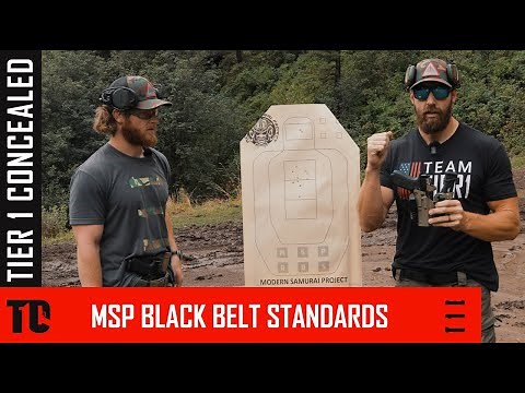 Modern Samurai Project Black Belt Standards