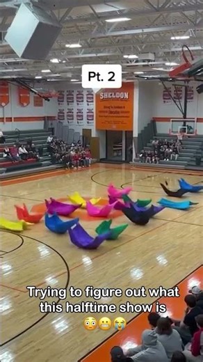 Halftime show was interesting 😳😭 #shorts