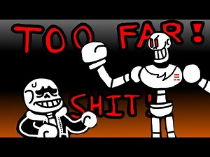 PAPYRUS WENT TOO FAR - Creepypasta (FANGAME)