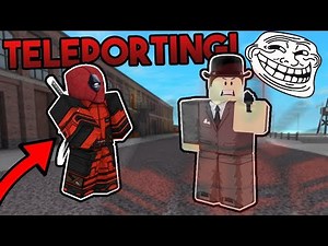 TELEPORT TROLLING! | ROBLOX: Super Power Training Simulator