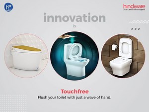 40K views · 1.6K reactions | At Hindware, we believe that innovation is what distinguishes the experts from everyone else. Automate,Touch Free and Rimless are few of the innovations that give unparalleled hygiene, making Hindware range of WCs a must have in your bathrooms #StartWithTheExpert | Hindware | Facebook
