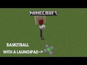 How to make a Basketball game | Minecraft Redstone guide