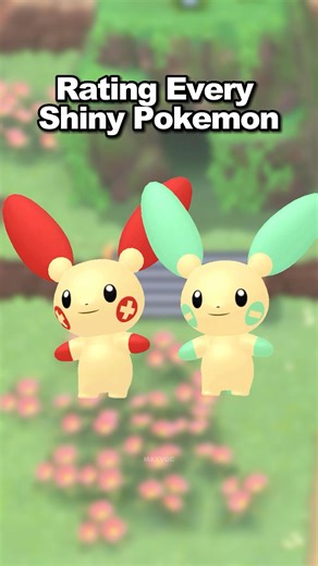 Shiny Plusle & Minun Rating Every Shiny Pokemon