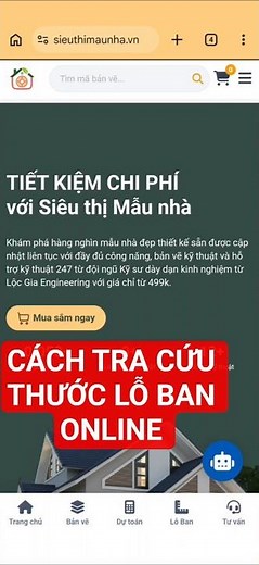 Cách tra cứu thước Lỗ Ban online nhanh và chuẩn 2026 #sieuthimaunha #maunhaphohiendai #nhadep