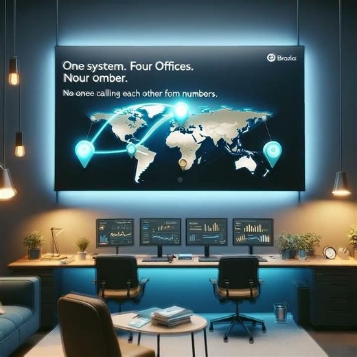 4 Offices. One ERP System. No Calls.