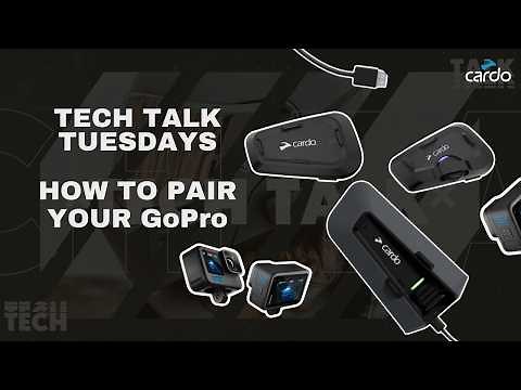 How To Connect Your Cardo To ‪@GoPro‬ : Tech Talk Tuesday Tips