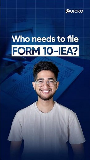 When to file Form 10-IEA to switch regime?