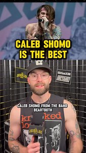 Caleb Shomo just being the best #beartooth #rock #metal #metalcore #emo | Jesea Lee