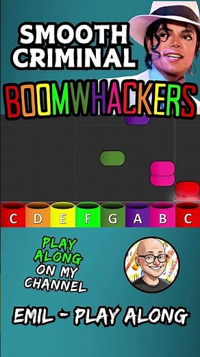 Smooth Criminal on Boomwhackers! #boomwhackers #music #playalong #musicclass #musiceducation