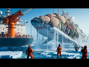 Rescue Team Rescues Giant Shark from Giant Brain Coral, Polar Sea Sponge, Rock Barnacles #TOTO100