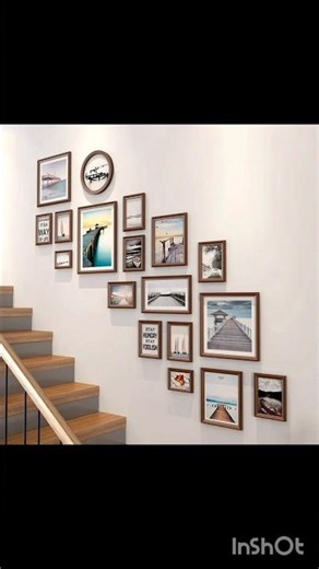 Wall photo frame pattern ideas ✨#wall #photo #frame #pattern #ideas #trending #interior #decor