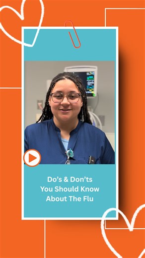 Feeling sick? 🤒 With the flu going around, Adrianna, an ER nurse at Baptist Health Walker Hospital, explains the do’s and don’ts you need to know. | Baptist Health