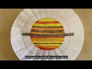 How to Make Jupiter and Saturn Sun Catchers