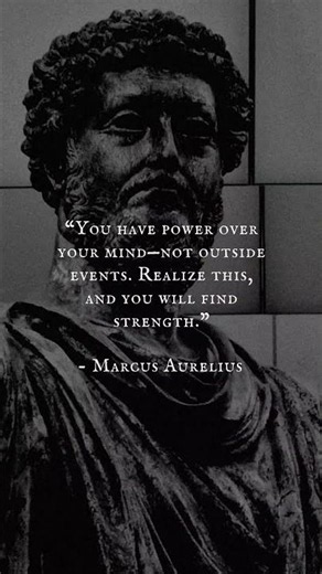 Power Over the Mind | Marcus Aurelius