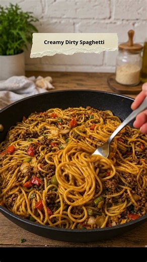 creamy Dirty Spaghetti