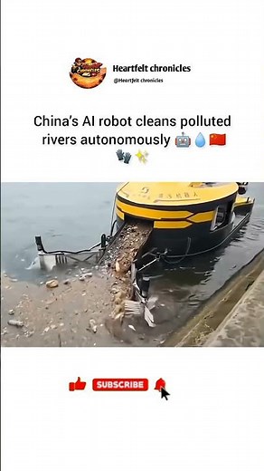 China’s Autonomous AI Robot Is Saving Our Rivers! 🌊🤖