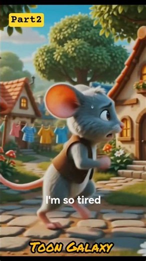 The Little Mouse Went Missing All Night… His Parents Never Gave Up! 🐭💔 #cartoon