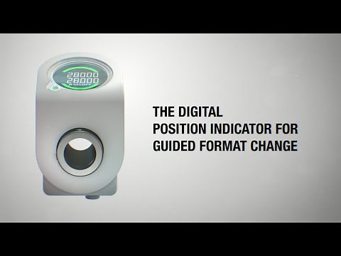 Guided Format Adjustment with the Digital Position Indicator