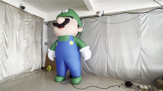 High Quality Inflatable Cartoon Figure Giant Blow-Up for Parties LED Lamp for Inflatable Costumes