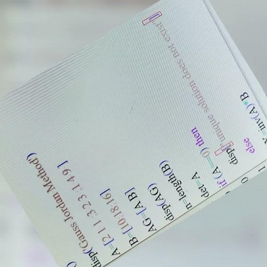 SCILAB Code for( Guass Jordan Method). BSC IT Maths 2nd Sem.......