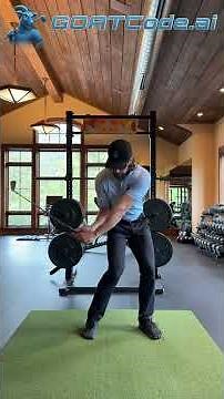 Golf Swing Secret: Let Your GLUTES Do ALL The Work! #shorts