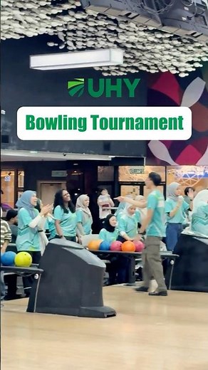 Throwback to the Bowling Tournament night
