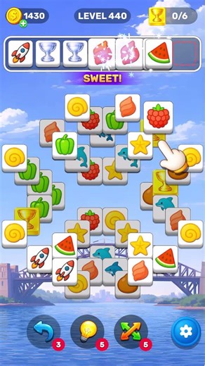 Tile Match Puzzle Game - Level 440