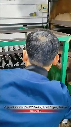 Semi-automatic dip coating line, Aluminum Copper Bar PVC plastisol Coating Dipping Process