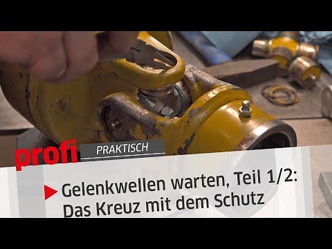 PTO Shaft Maintenance, Part 1/2: The Cross and the Guard | profi #Practical