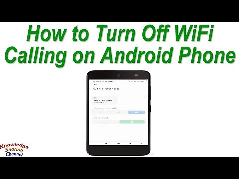 How to Turn Off WiFi Calling on Android Phone