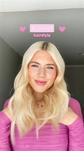 school hairstyle💕 I LOVE this bun hairstyle🥹✨🫶 #taylorxhairstyles #easyhairstyles #bunhairstyle #bun #hair #hairstyles #hairtok #schoolhairstyles #longhairstyles #hairtutorial #school