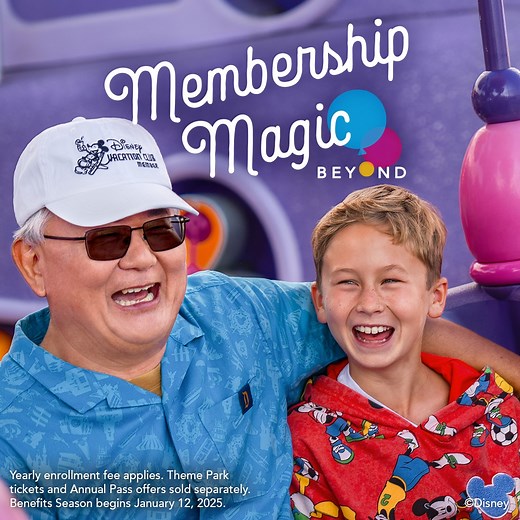 20K views · 125 reactions | Discover more about the Membership Magic Beyond option, launching soon! It’s a yearly enhanced benefits package that can help you take your Disney Vacation Club® experience to incredible new heights. ✨✨✨ | Disney Vacation Club | Facebook