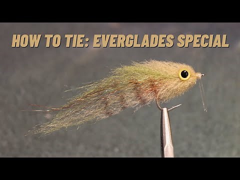 Fly Tying Tutorial - Everglades Special EP Baitfish