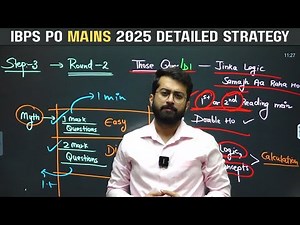 IBPS PO Mains 2025 : Detailed Strategy & Study Plan 🔥 by Aashish Arora